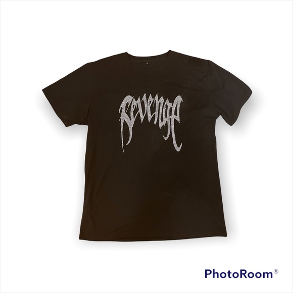 ◆RIPNDIP◆Summer Revenge Rhinestone Tシャツ ロゴ 送料込 Summer Revenge Rhinestone Tee (Black) – RIPNDIP